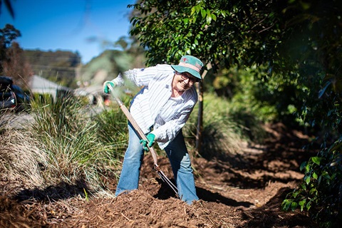 Featured Content News Landcare volunteer